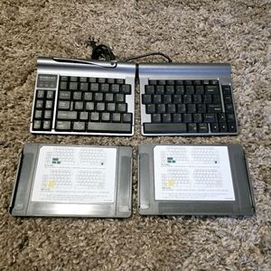 Goldtouch Go Travel Silver Adjustable Ergonomic USB Keyboard